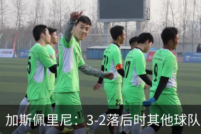 加斯佩里尼：3-2落后时其他球队可能放弃，但我们完成了逆转